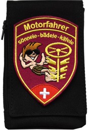 Picture of Motfahrer Handytasche mit Aufnäher XXL